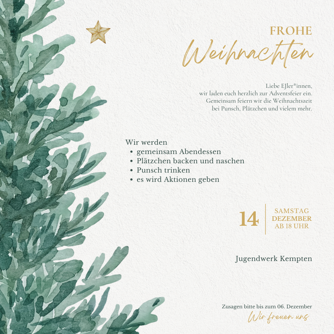 Adventsfeier