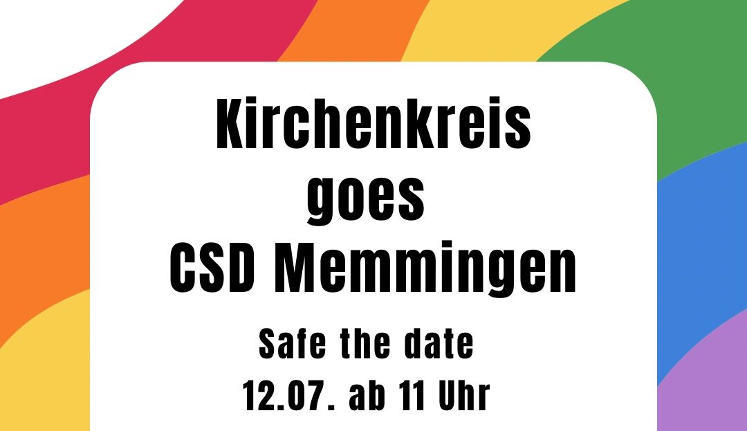 Kirchenkreis goes CSD Memmingen