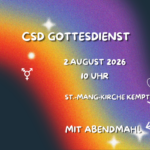 CSD Gottesdienst